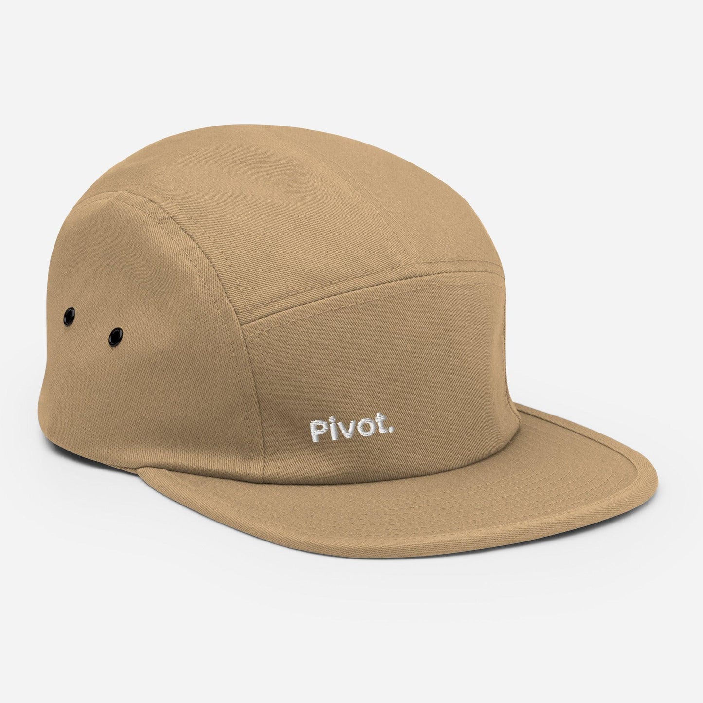 "Pivot." Khaki 5 Panel. - Mammoth Mojo