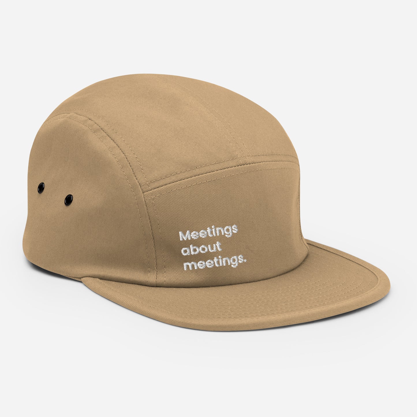 "Meetings about meetings." Khaki 5 panel. - Mammoth Mojo