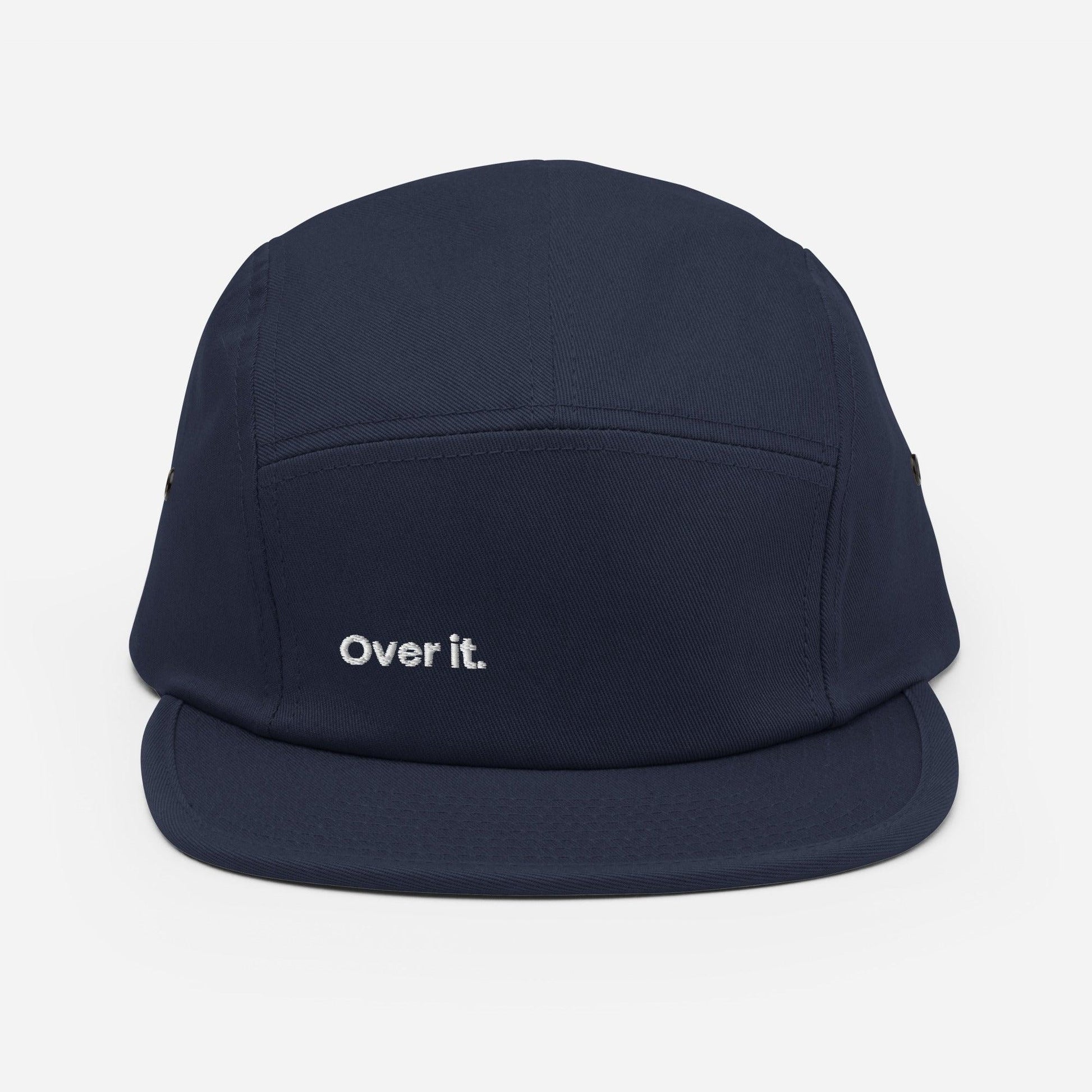 "Over It." Navy 5 Panel. - Mammoth Mojo