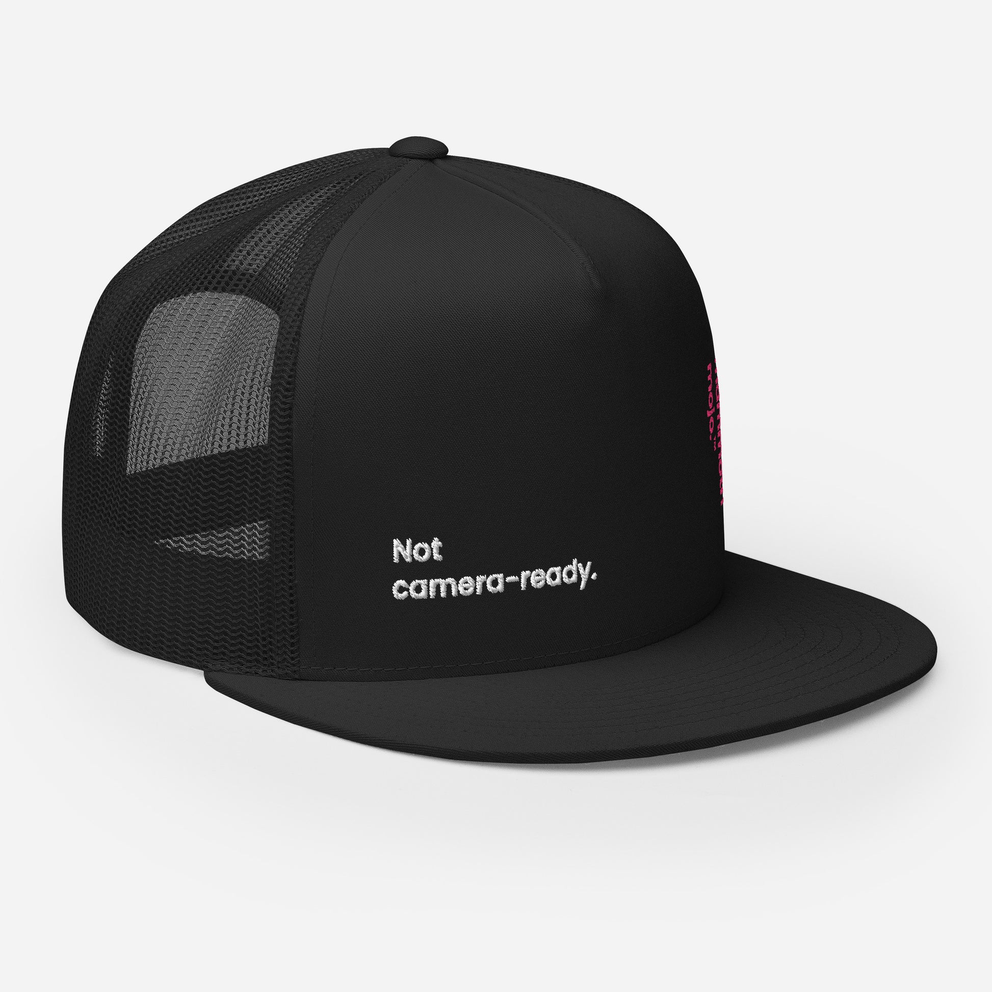 "Not camera-ready." Trucker — All Black Edition. - Mammoth Mojo