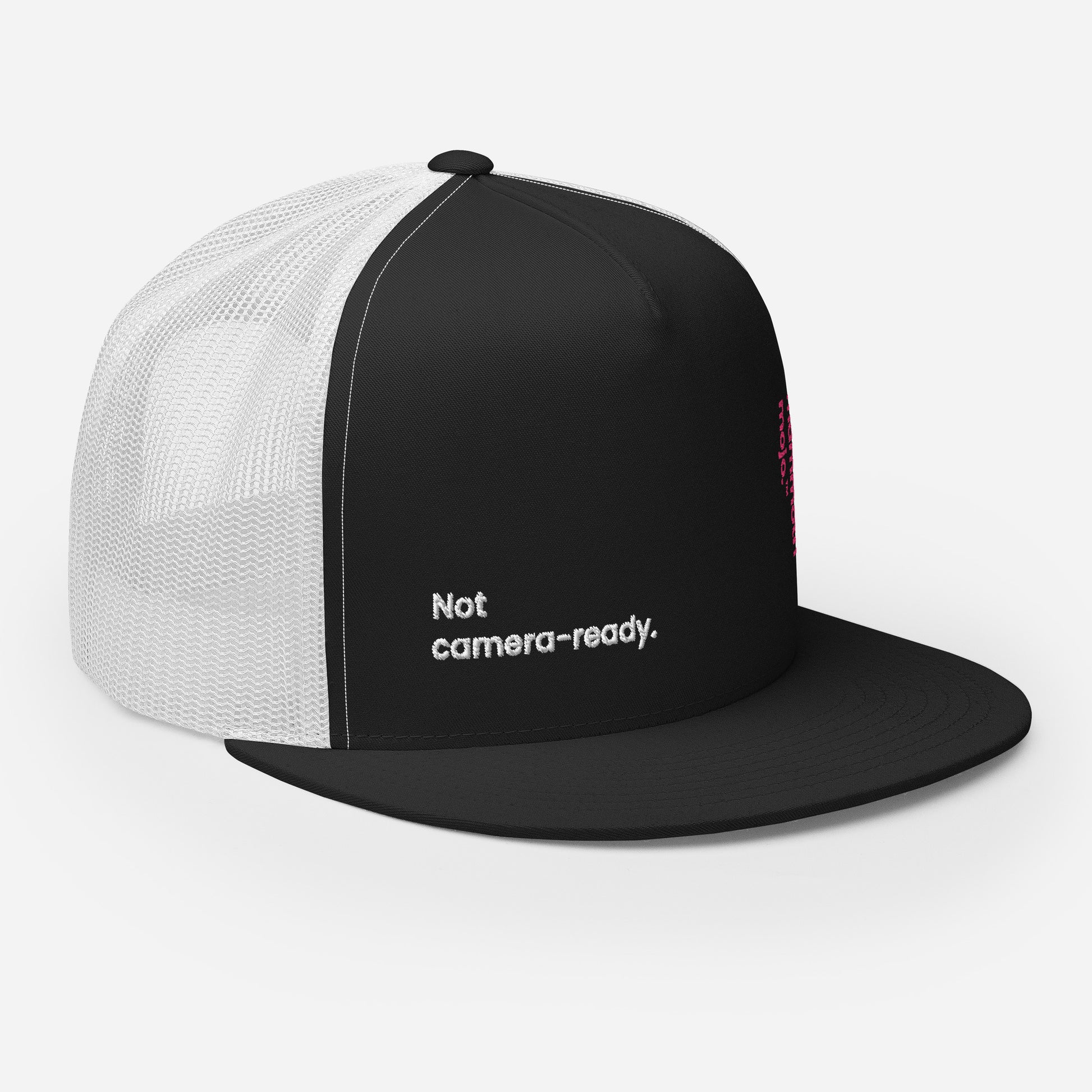 "Not camera-ready." Trucker - Black & White Edition. - Mammoth Mojo