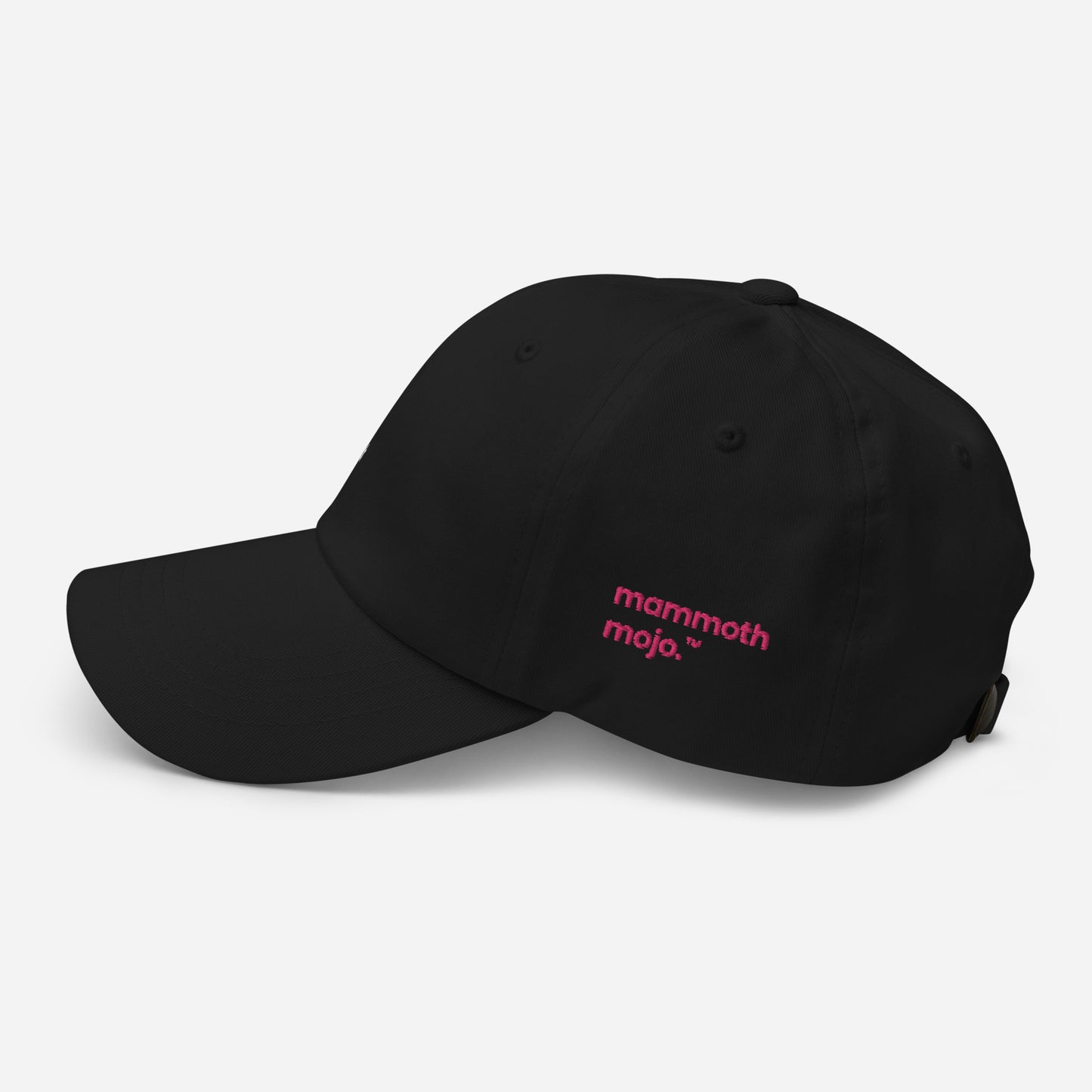 "Let's circle back on that." Dad hat - Black edition. - Mammoth Mojo