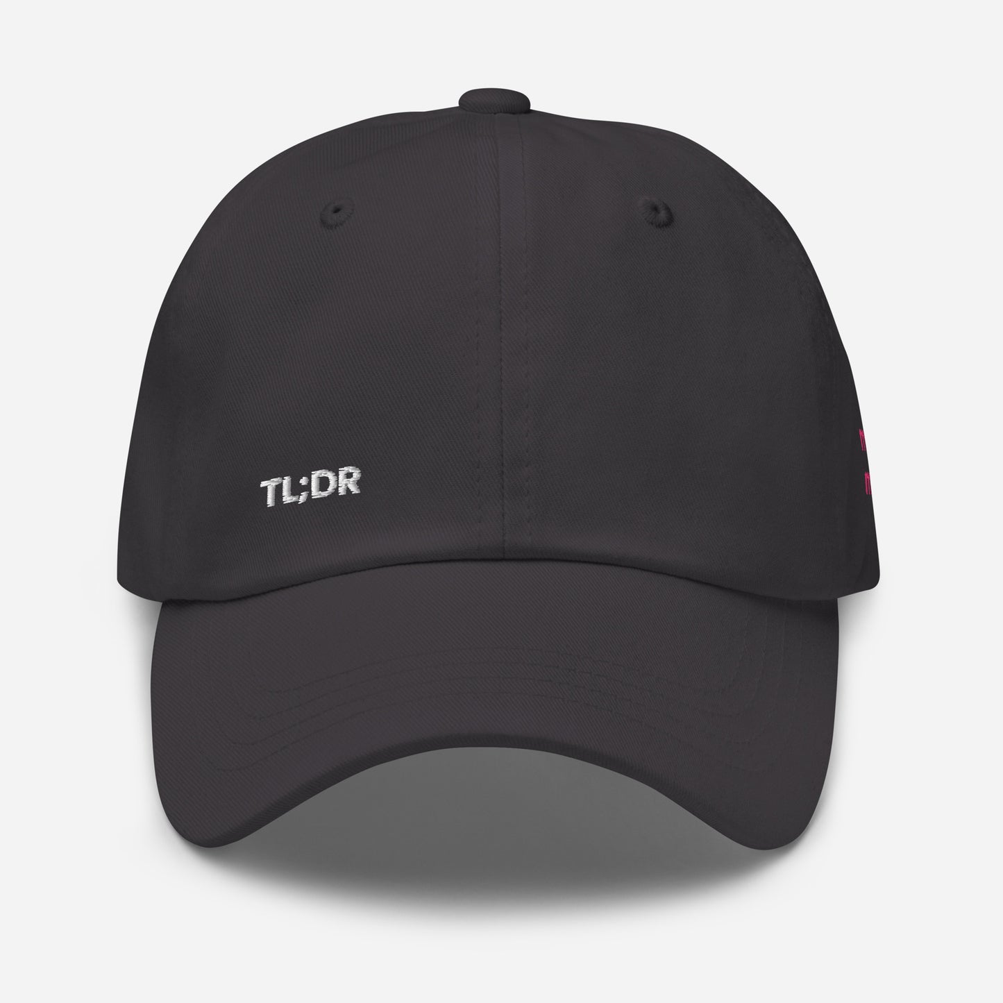 "TL;DR" Dad Hat — Dark Grey Edition. - Mammoth Mojo