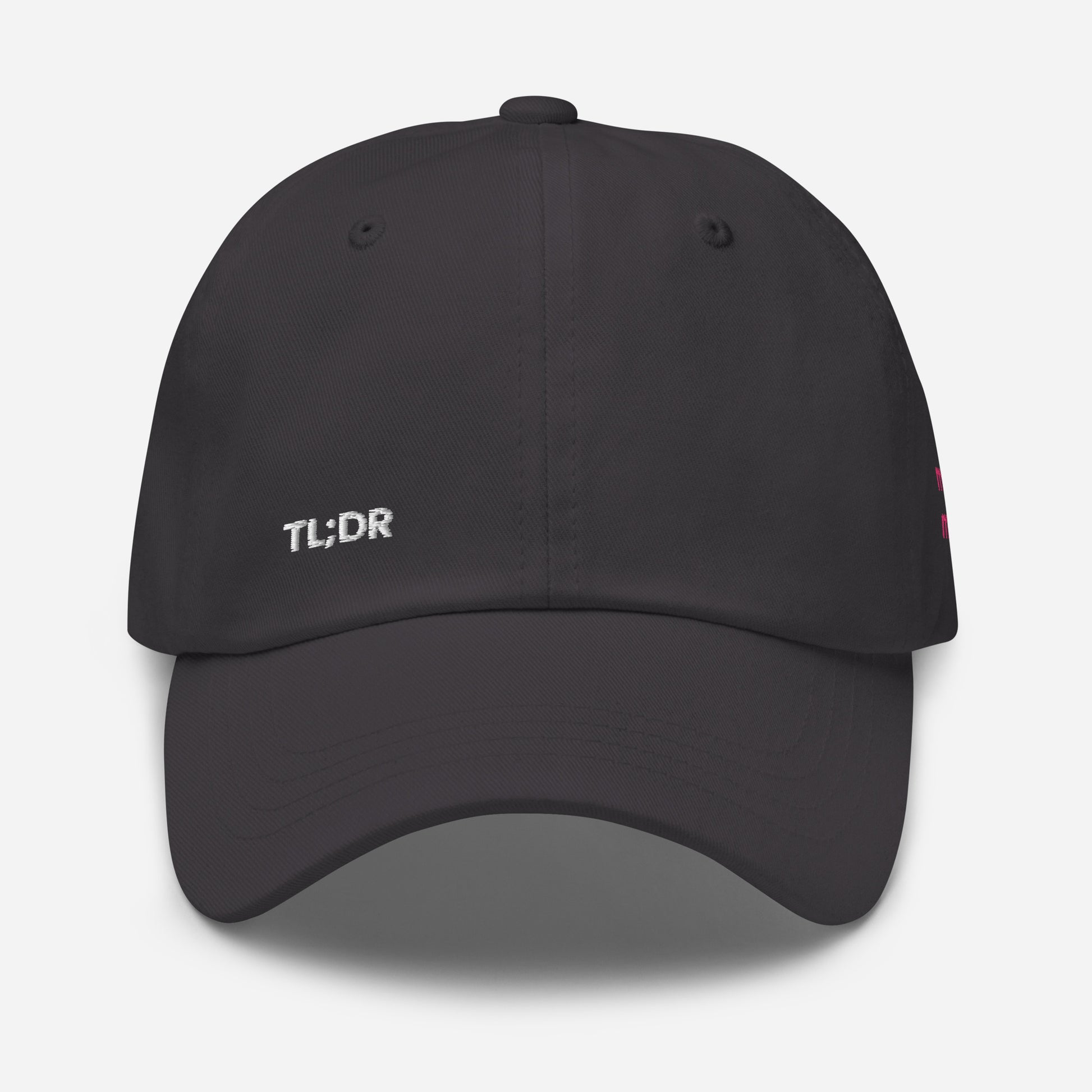 "TL;DR" Dad Hat — Dark Grey Edition. - Mammoth Mojo