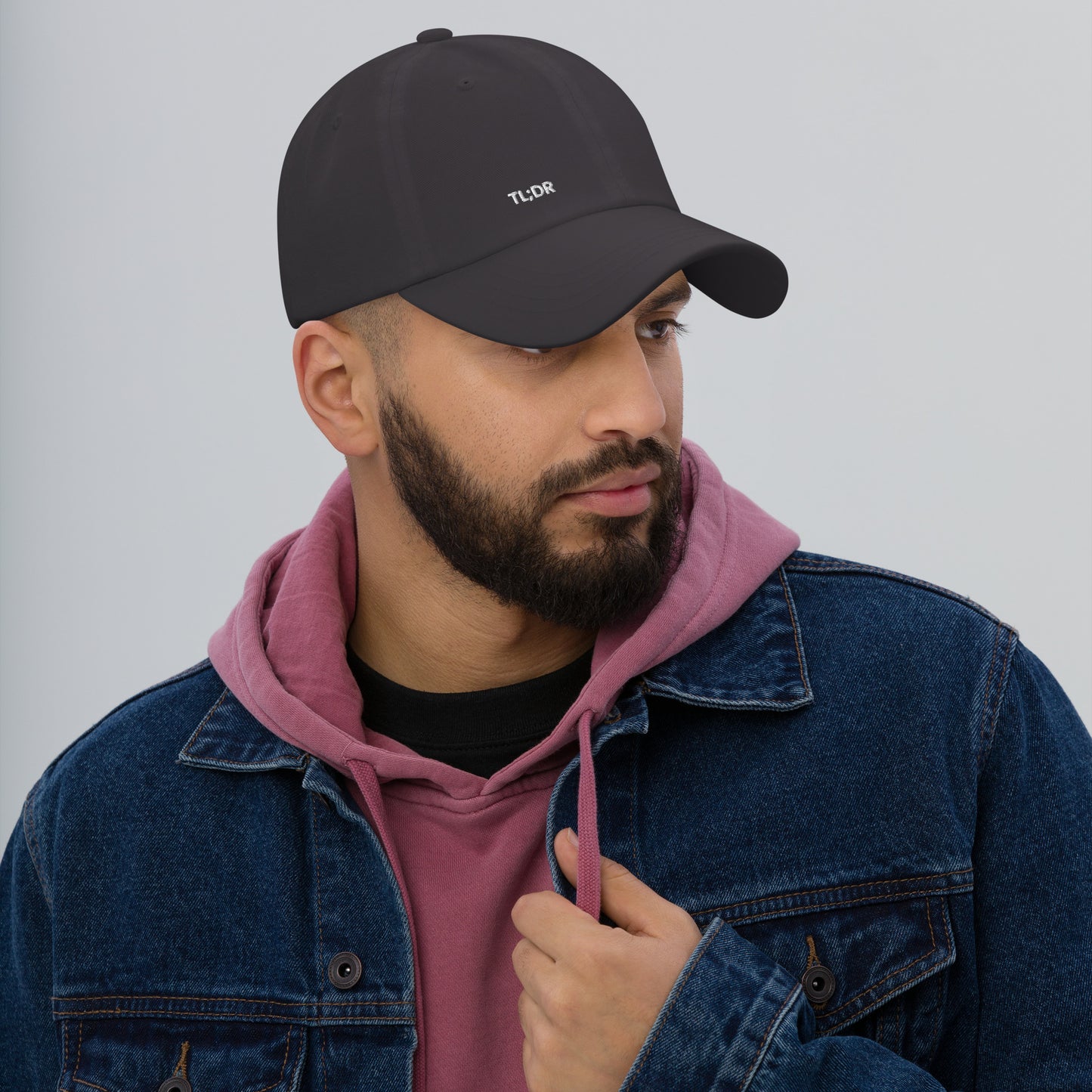 "TL;DR" Dad Hat — Dark Grey Edition. - Mammoth Mojo