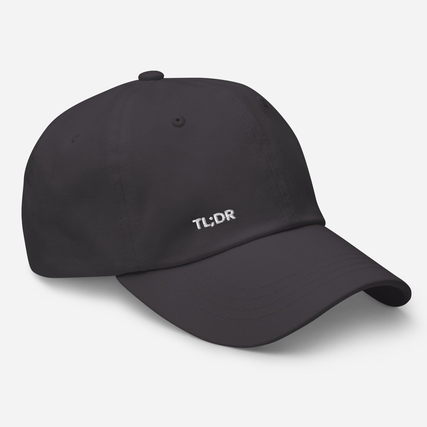 "TL;DR" Dad Hat — Dark Grey Edition. - Mammoth Mojo