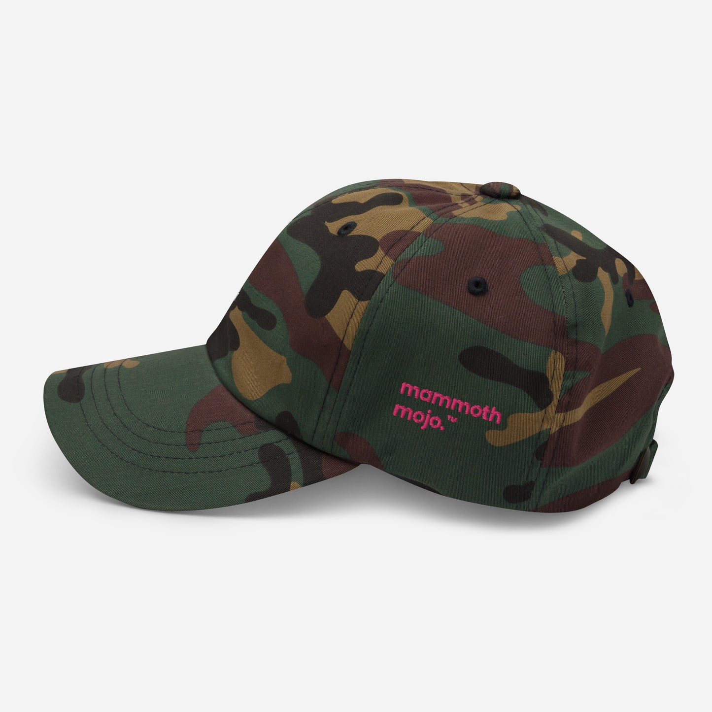 "Let's circle back on that." Dad hat - Camo edition. - Mammoth Mojo