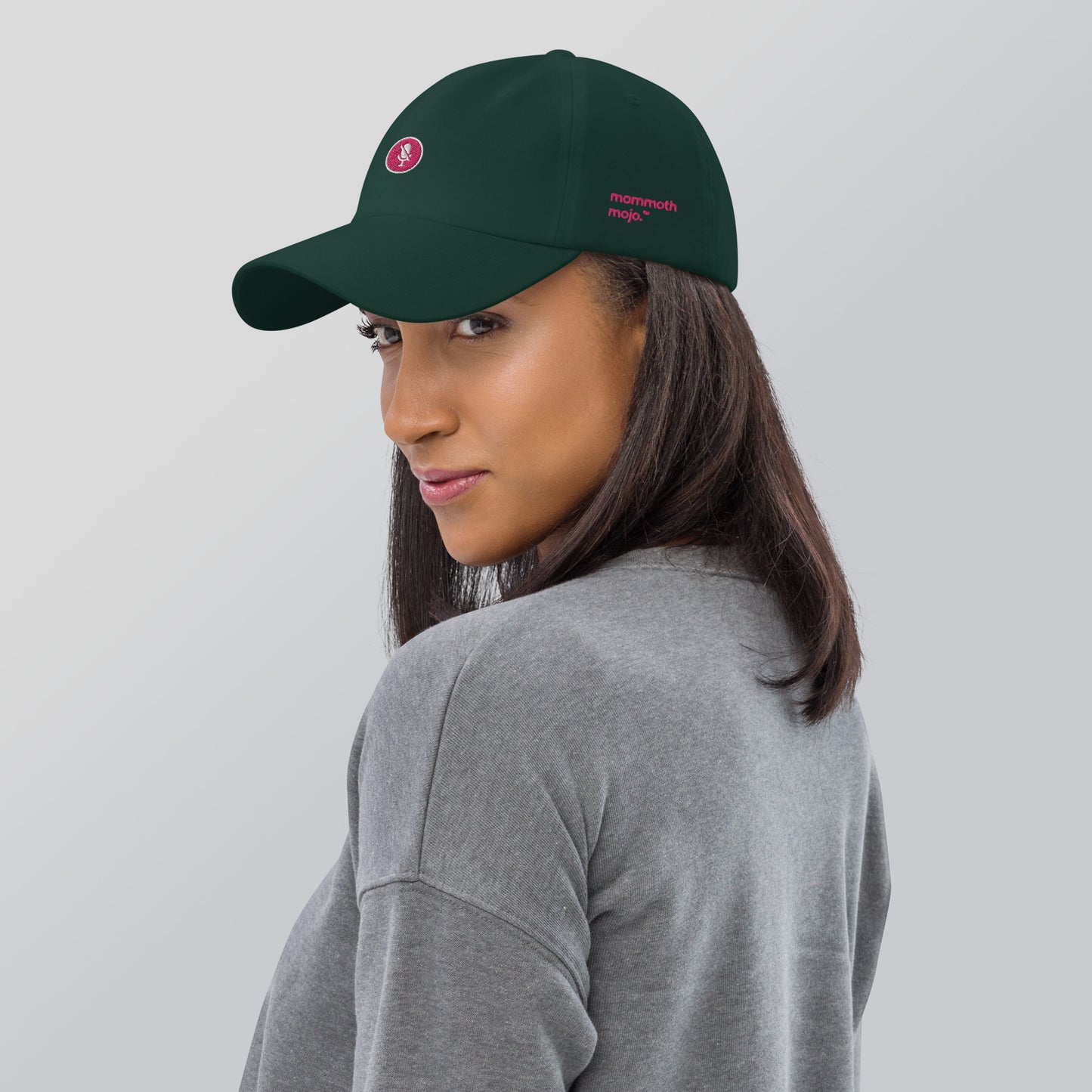 ICON "You're on mute." Dad hat - Spruce Edition. - Mammoth Mojo