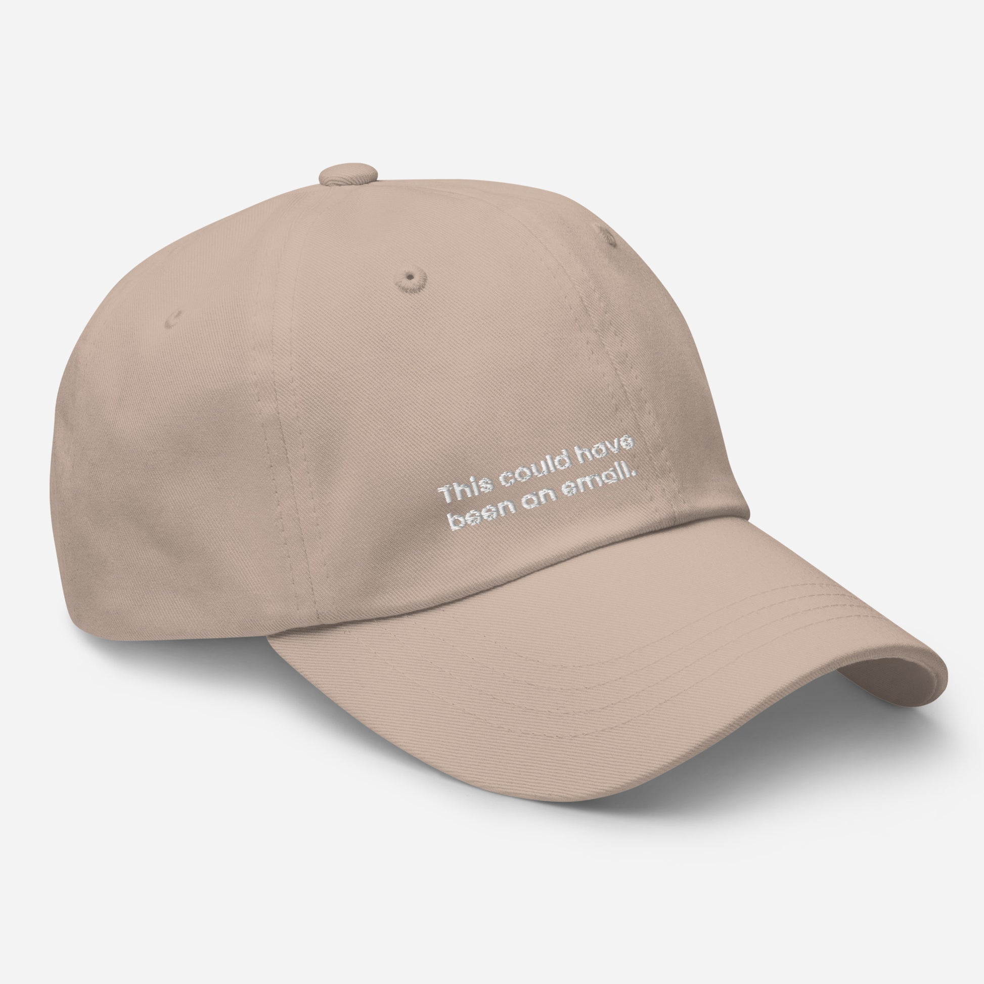 "This could have been an email." Dad Hat — Stone Edition. - Mammoth Mojo