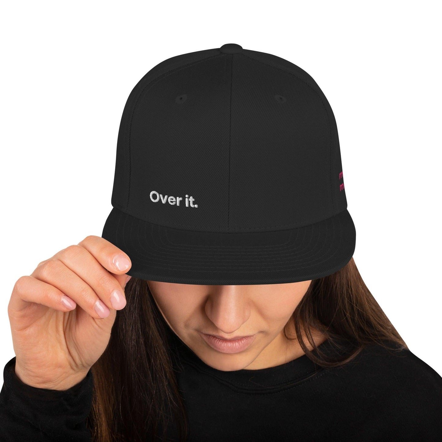 "Over it." Series 1 Snapback. - Mammoth Mojo