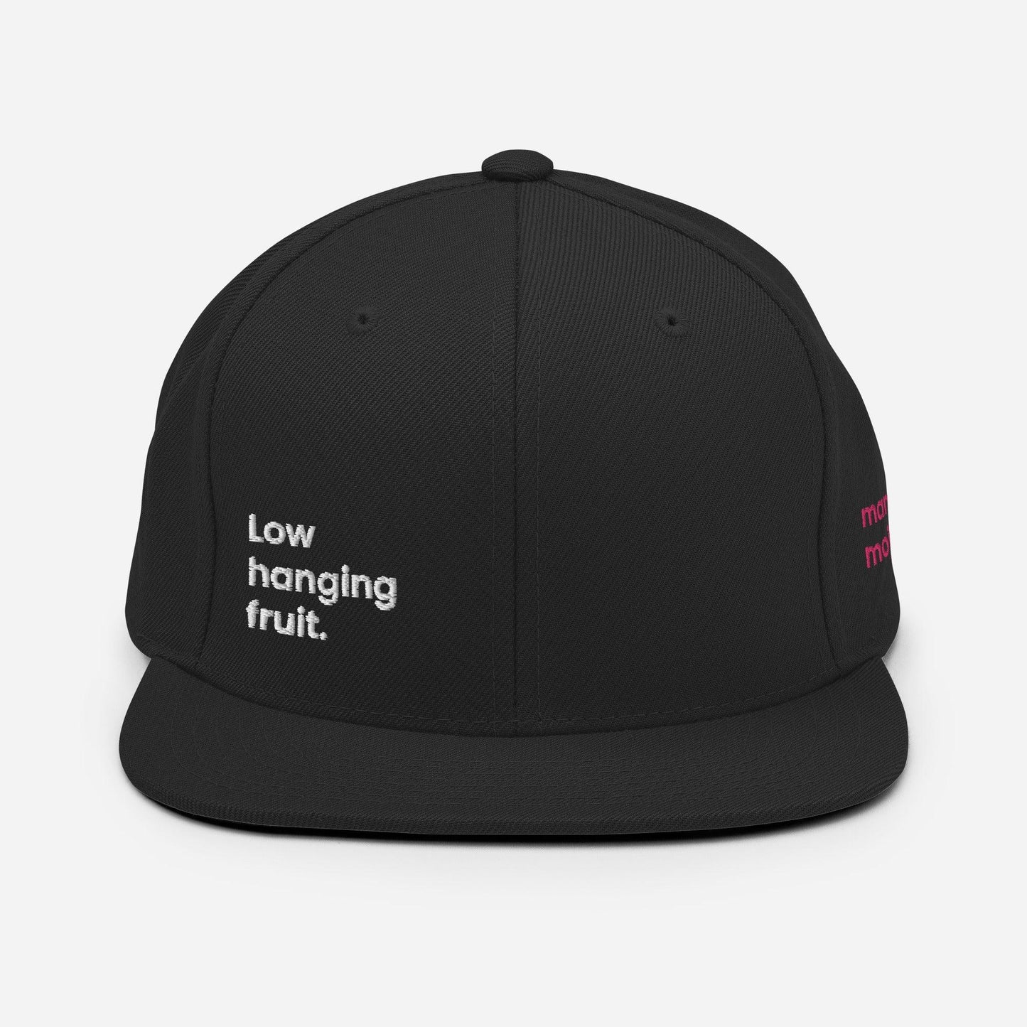 "Low hanging fruit." Series 1 Snapback. - Mammoth Mojo