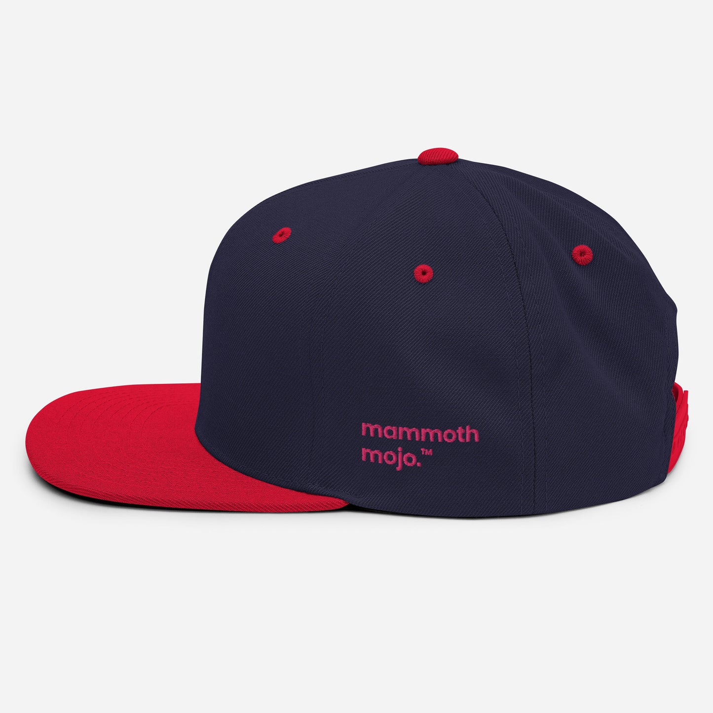 "Let's circle back on that." Navy & Red Brimmies. - Mammoth Mojo